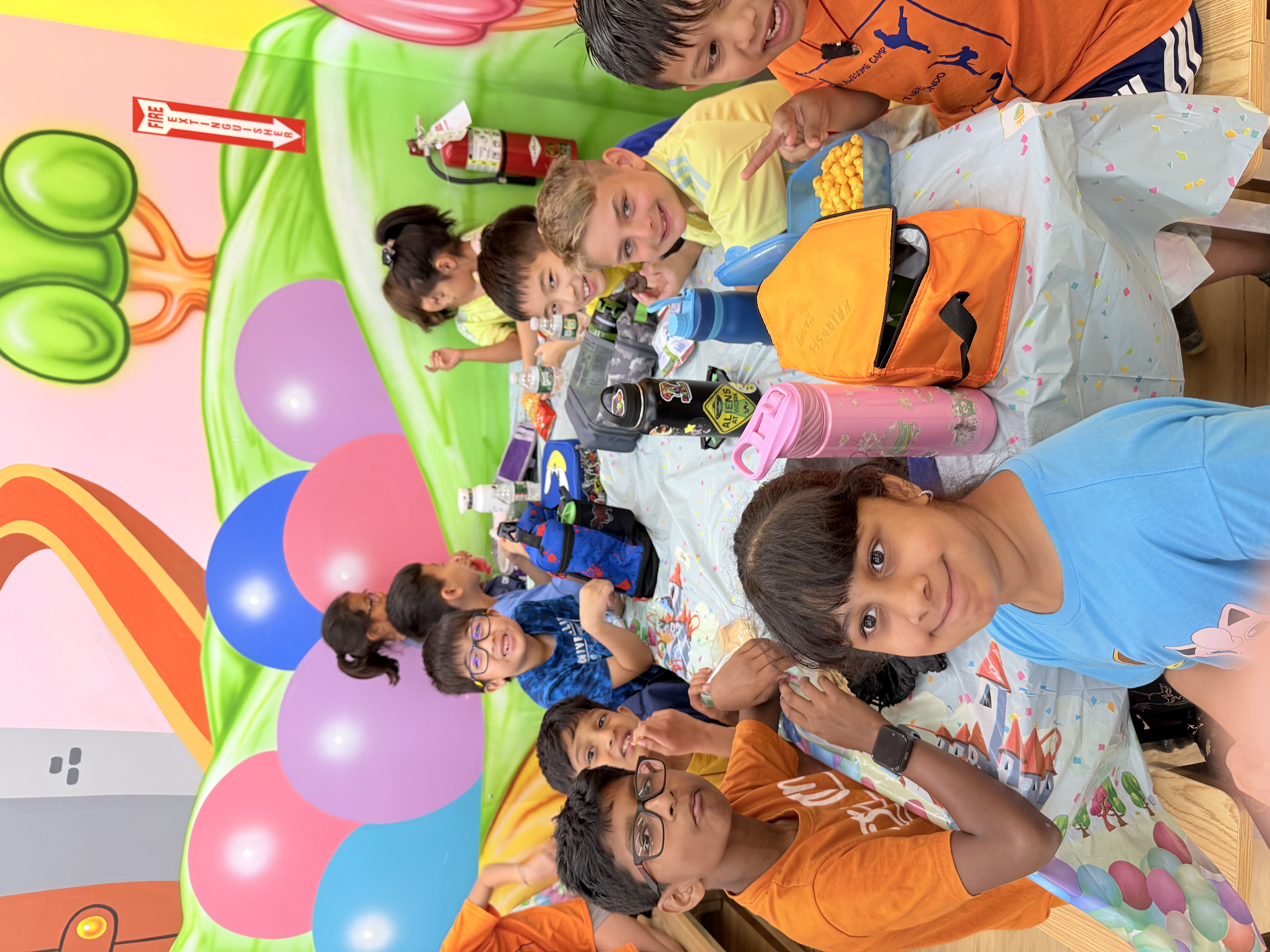 Summer program group activities
